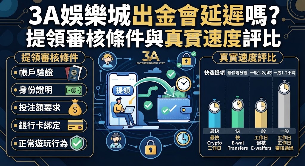 提領審核條件與真實速度評比
