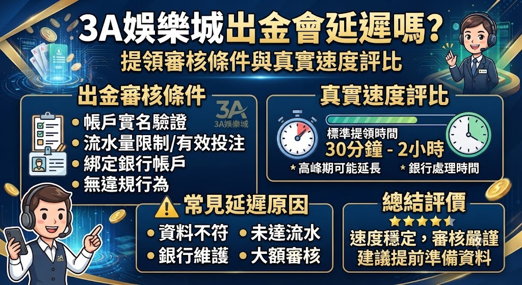 提領審核條件與真實速度評比